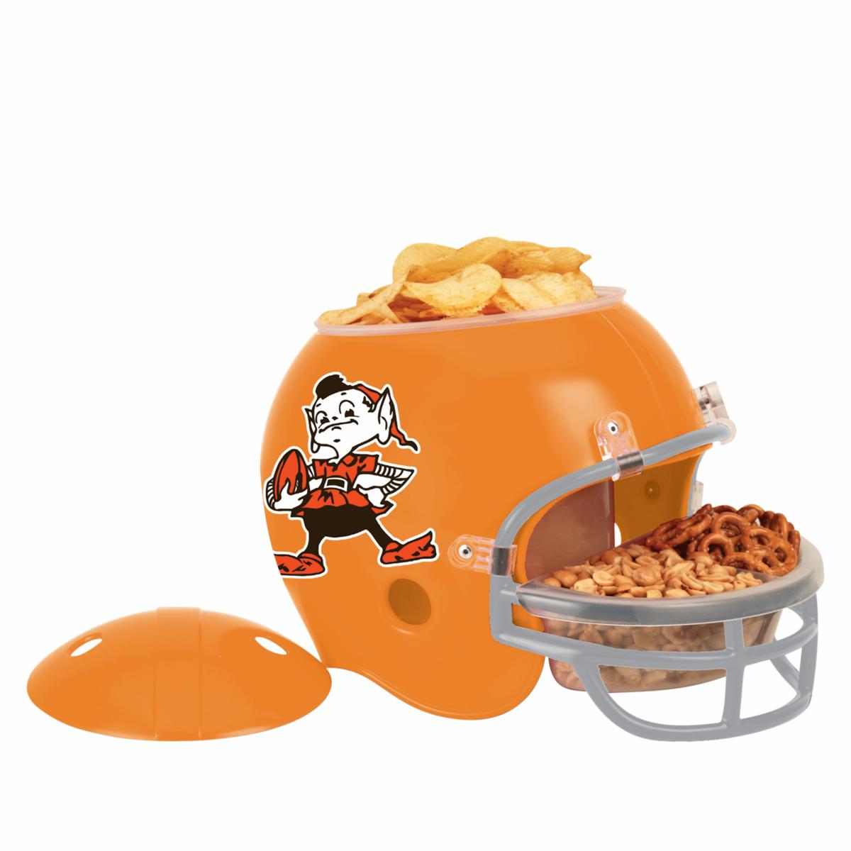 Snack helmet