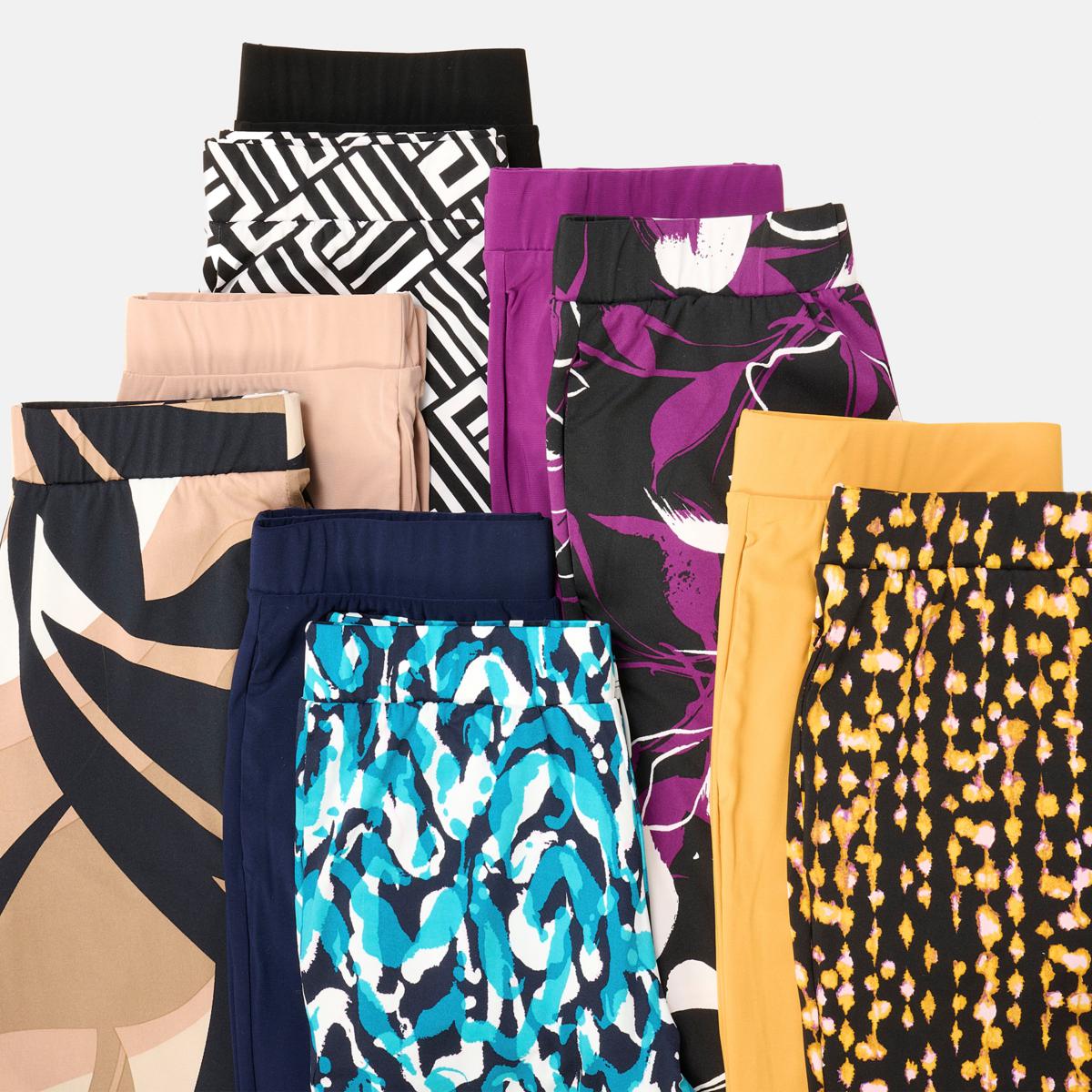 Nina Leonard 2-pack Straight Leg Pant with Pockets | HSN