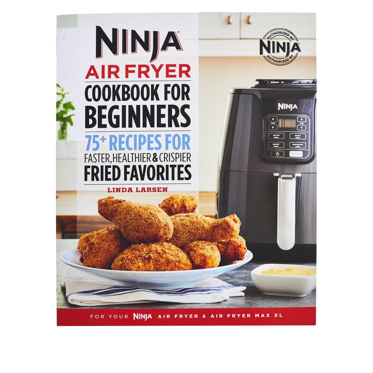 Ninja Air Fryer Cookbook for Beginners by Linda Larsen 9384936 HSN