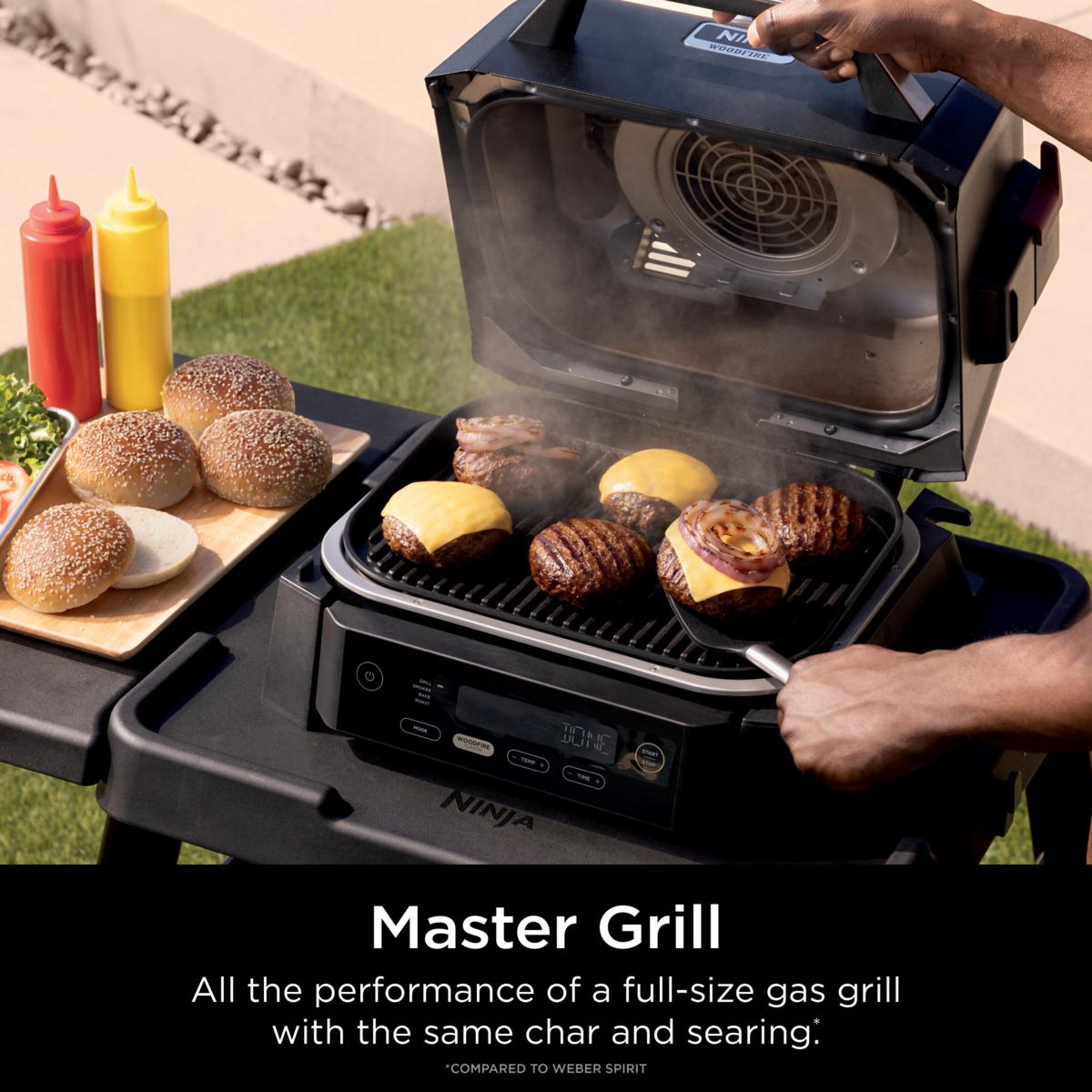 Ninja Woodfire Outdoor Grill & Smoker | HSN