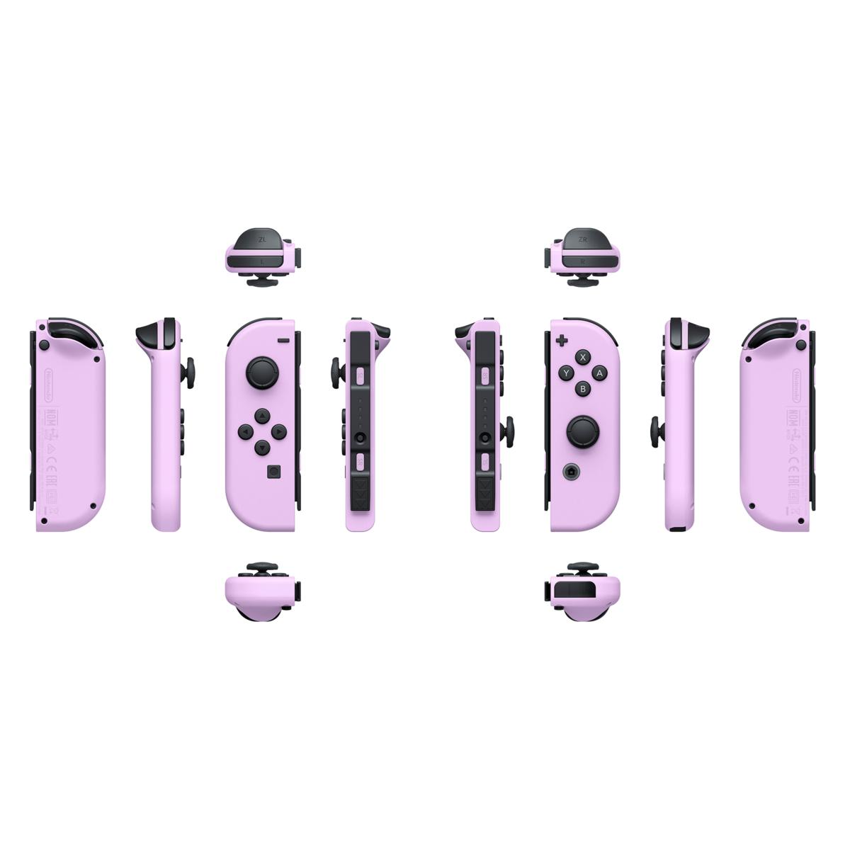Nintendo Switch Joy-Con in Pastel Purple and Pastel Green | HSN