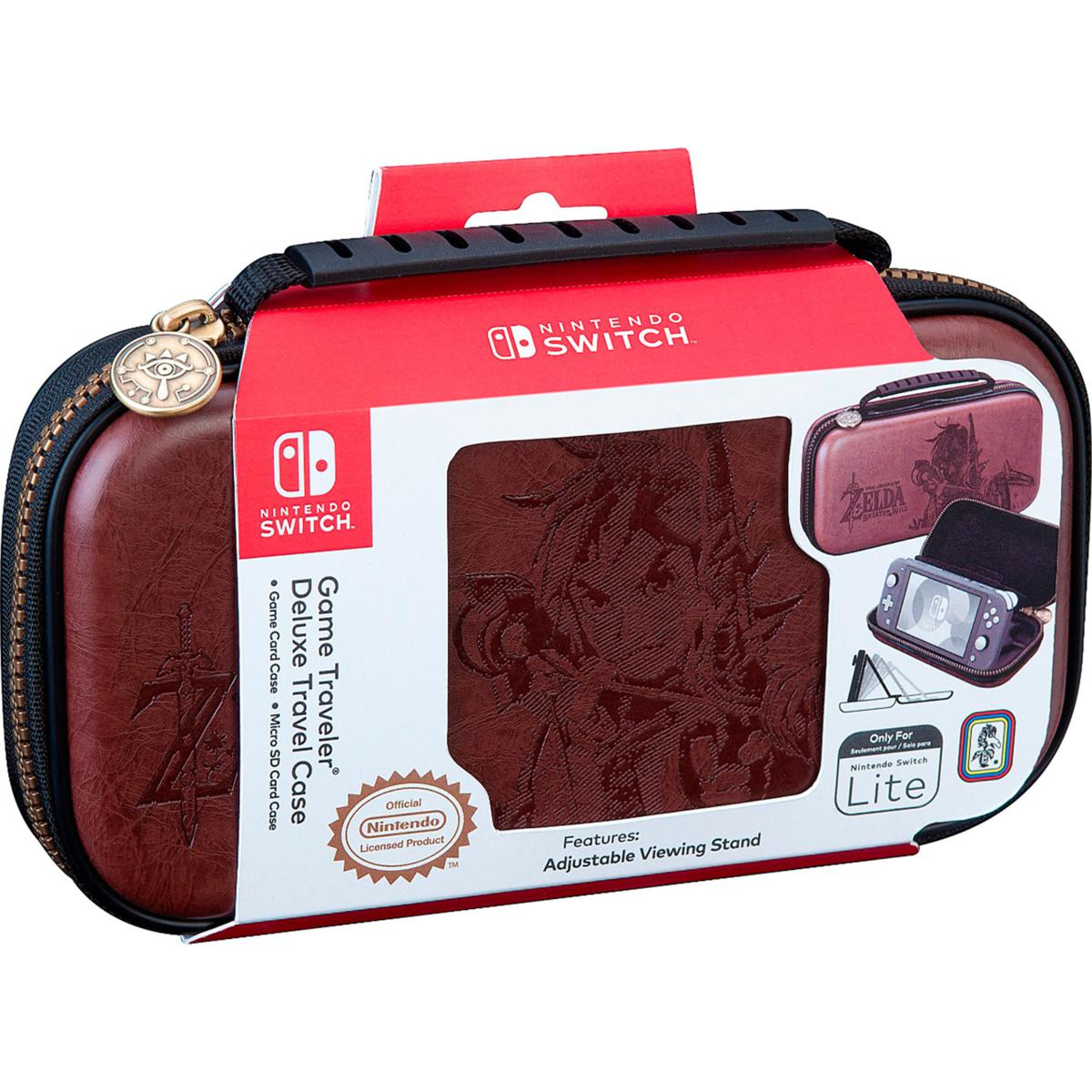 Nintendo Switch Lite Deluxe Brown Zelda Breath of the Wild Case | HSN