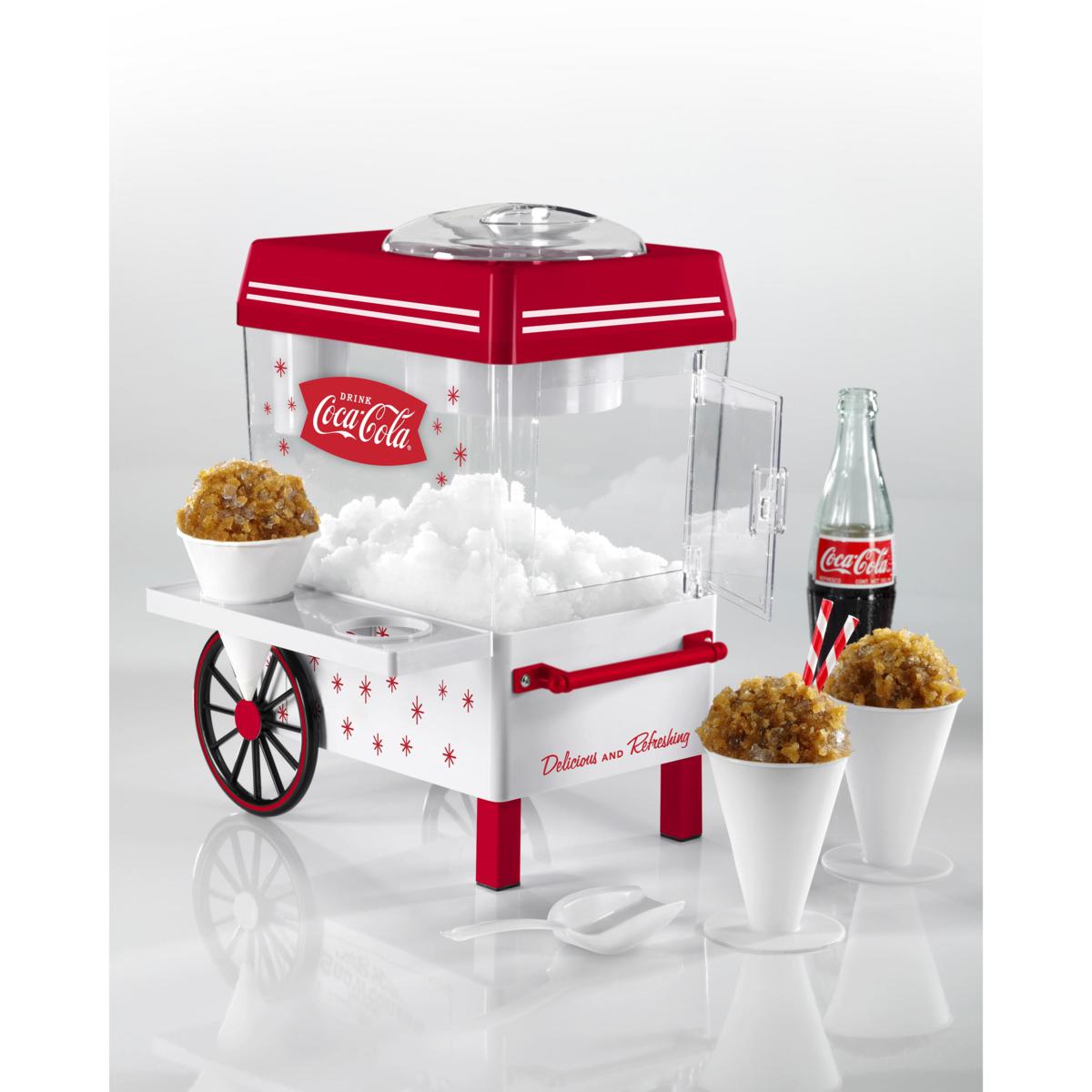Nostalgia Coca-Cola Snow Cone Maker and Shaved Ice Storage | HSN