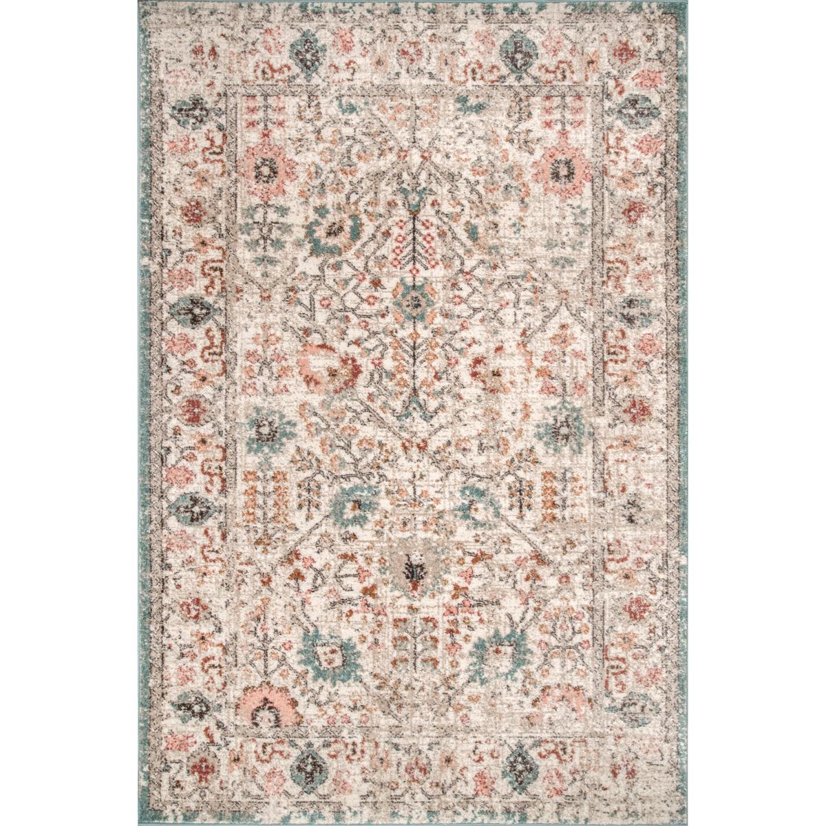nuLOOM Lenore Vintage Floral 5' 3" x 7' 7" Area Rug 