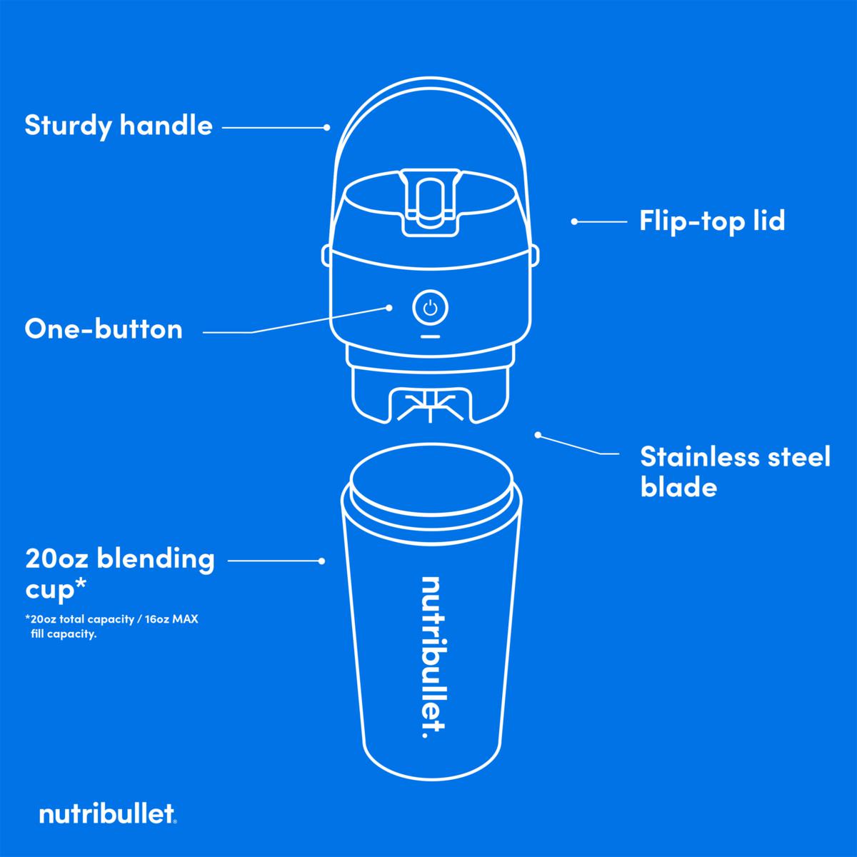 Nutribullet Flip Port Blender 23486077 HSN