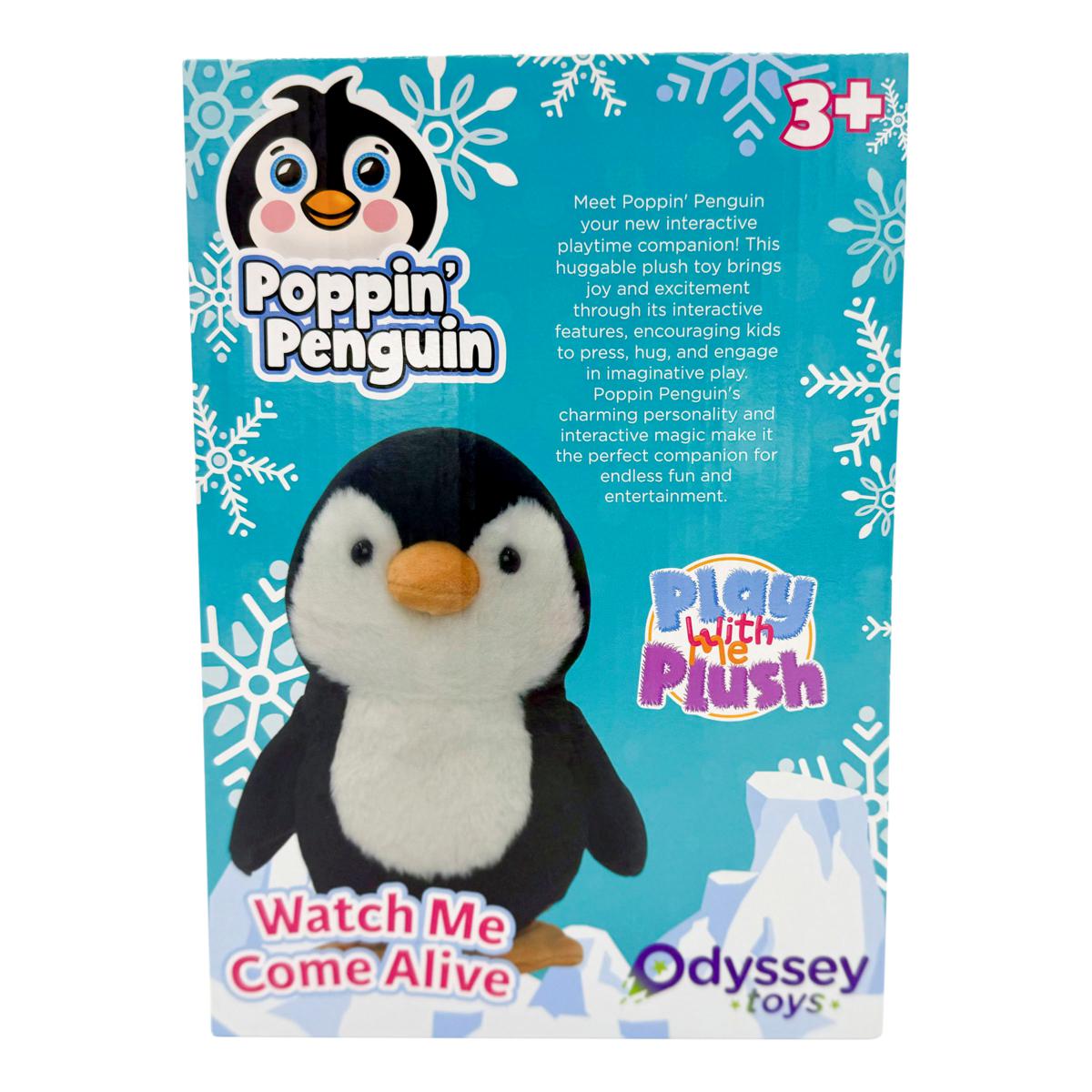 Odyssey Toys PlayWithMePlush Poppin' Penguin | HSN