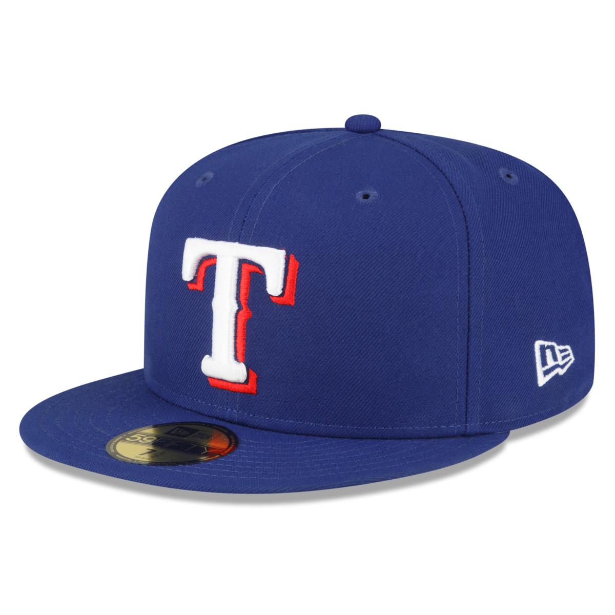 New Era Texas Rangers Red/Royal 2020 Alternate 3 Authentic Collection on Field 59FIFTY Fitted Hat