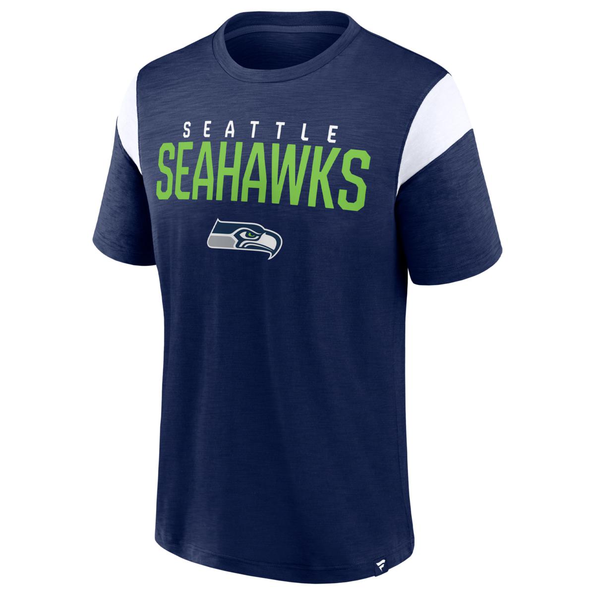 Seattle Seahawks Fanatics Branded Front Runner Long Sleeve Hooded