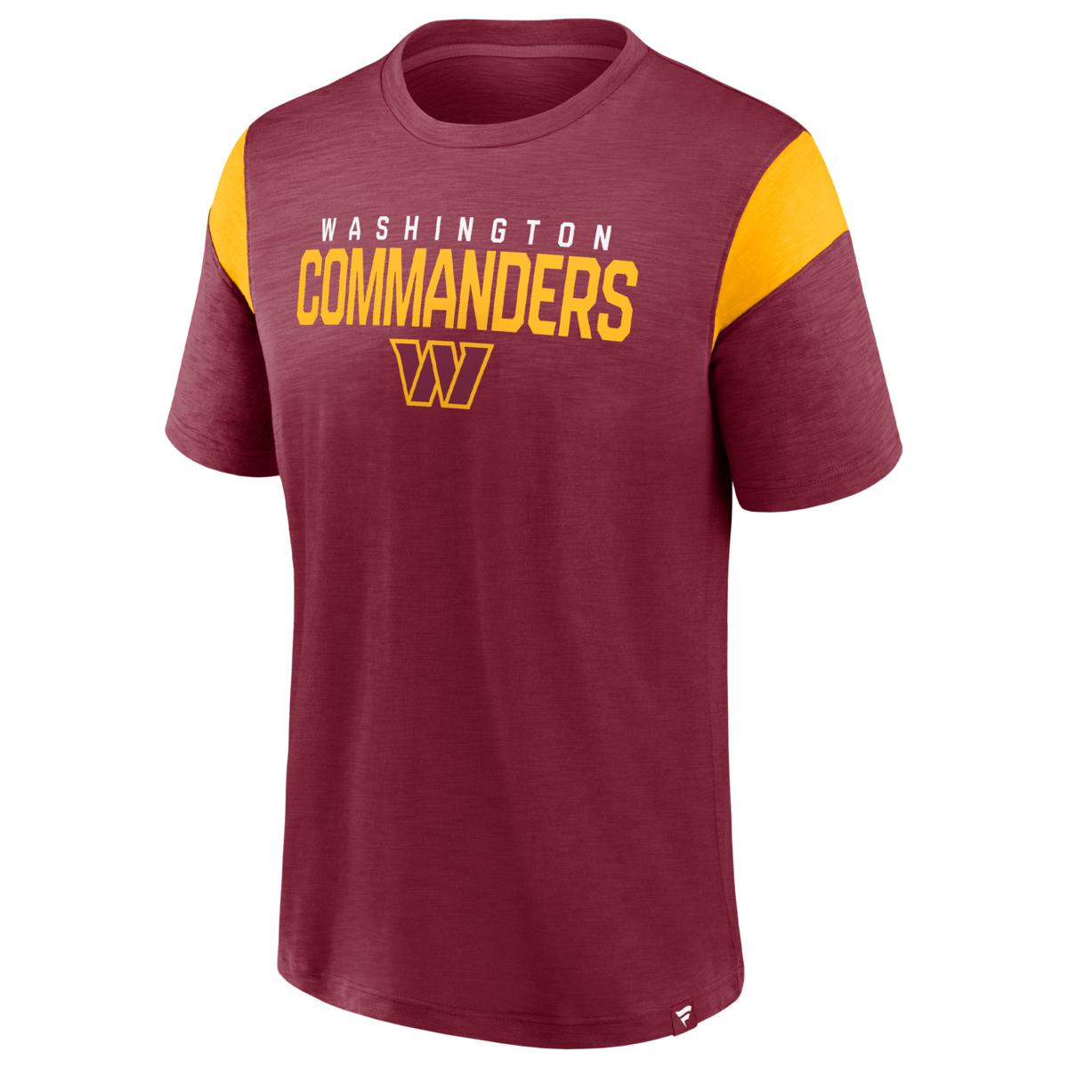 Officially Licensed League NFL Washington Commanders Stretch T-Shirt