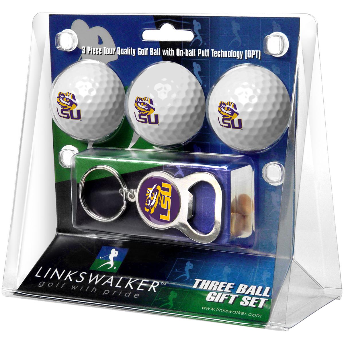 3 NCAA Louisiana State University Tigers Keychain Bottle Opener