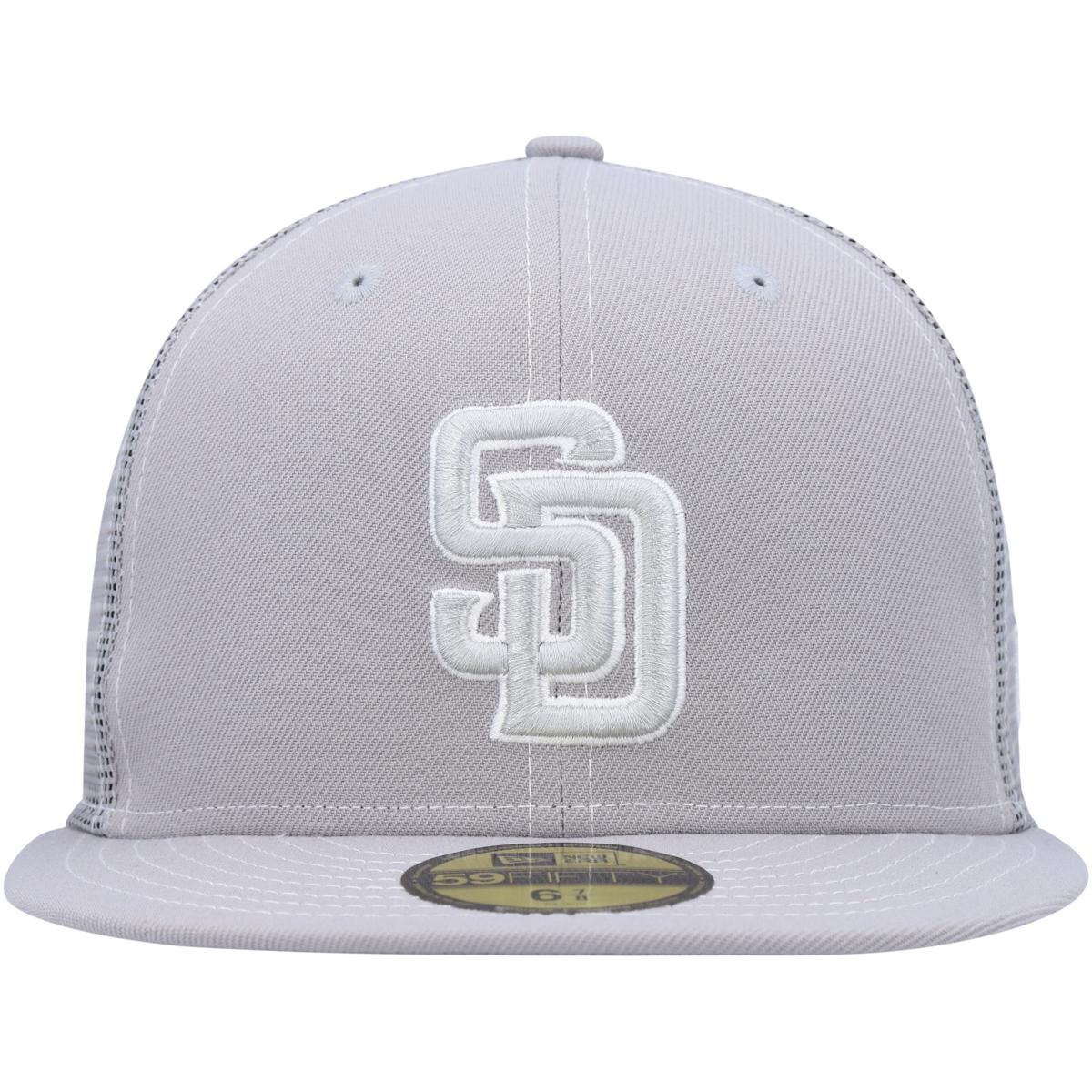 Men's San Diego Padres New Era Brown/White 2023 On-Field Batting Practice  39THIRTY Flex Hat