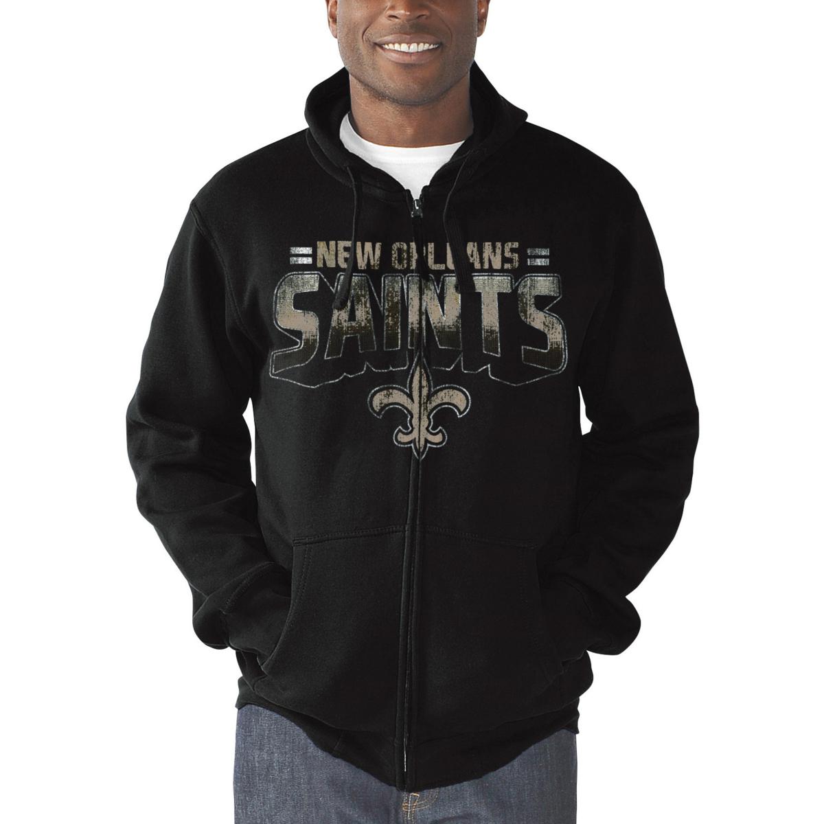 New Era New Orleans Saints NFL Black Pullover Hoodie Sweatshirt