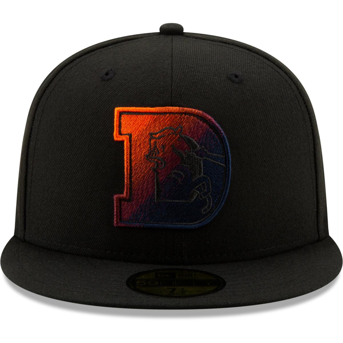 Denver Broncos NFL TEAM-BASIC Black-White Fitted Hat