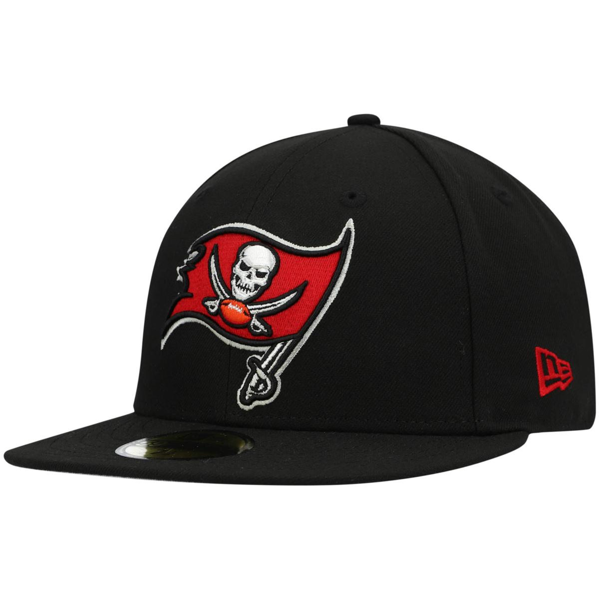 Men's New Era Red Tampa Bay Buccaneers Team Basic 59FIFTY Fitted Hat