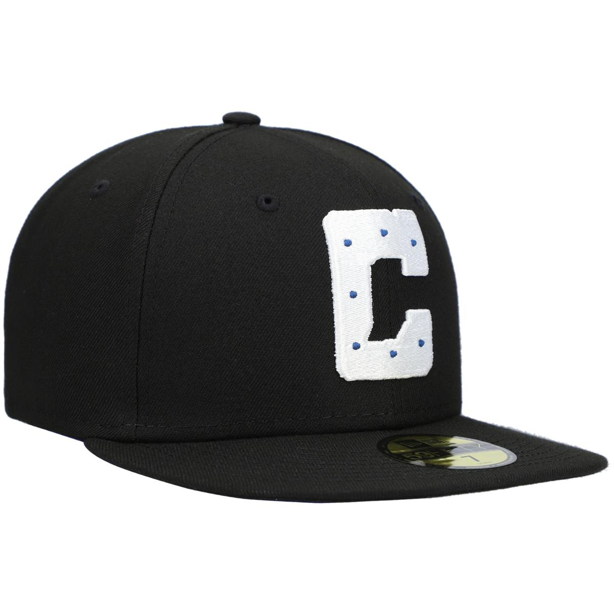 New Era Indianapolis Colts New Era Fitted 5950 Black White