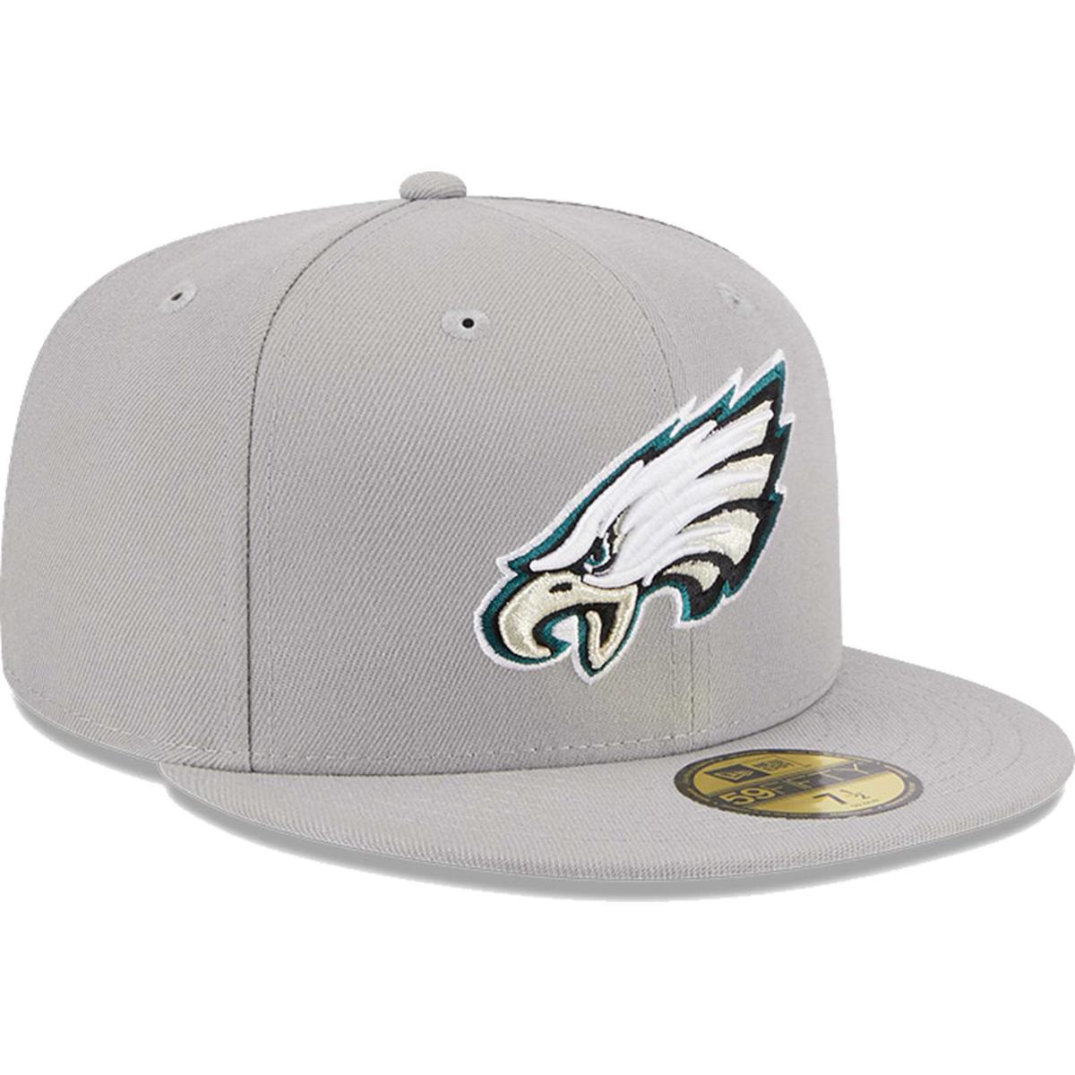 Men's New Era Philadelphia Eagles Black on Black 59FIFTY Fitted Hat