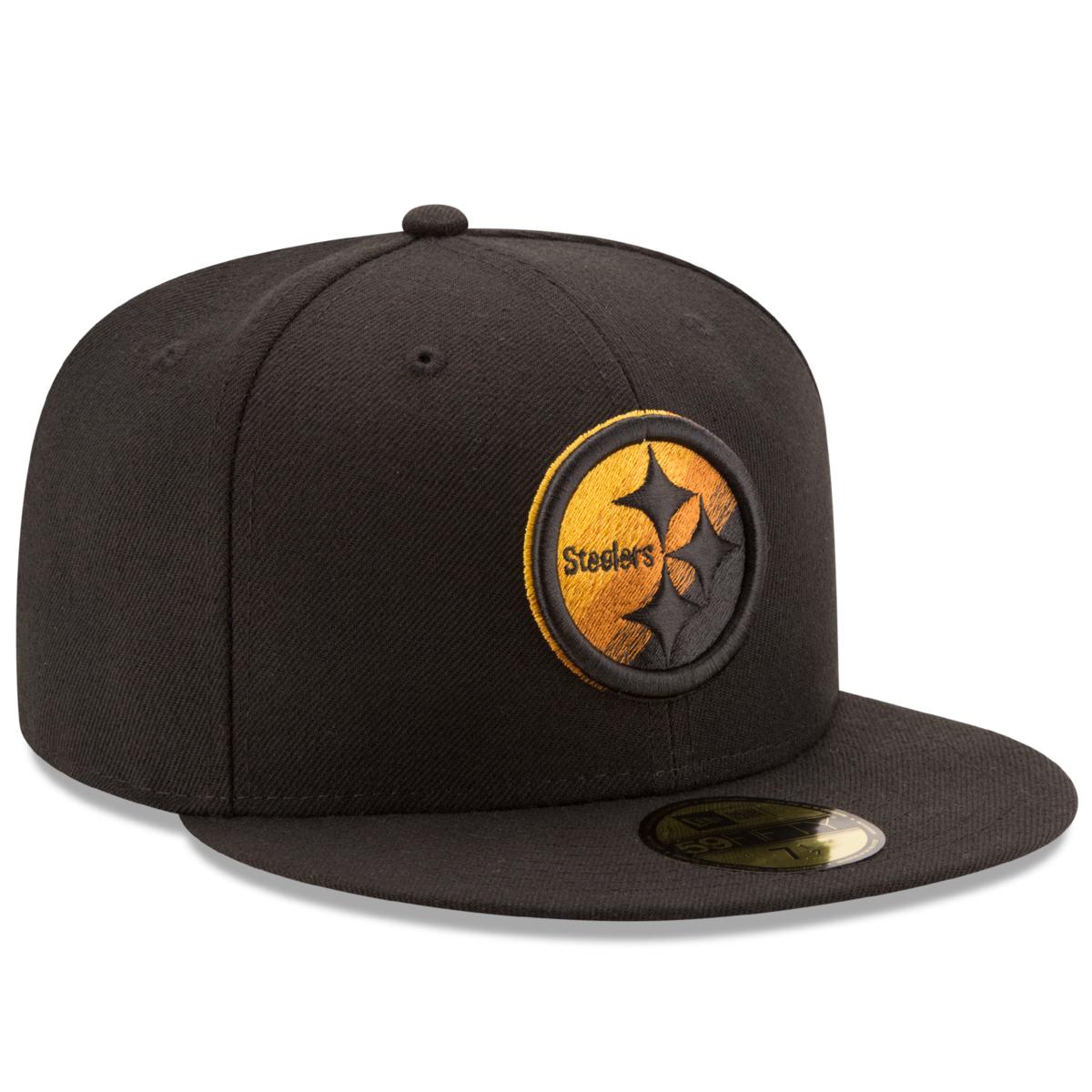 steelers fitted cap