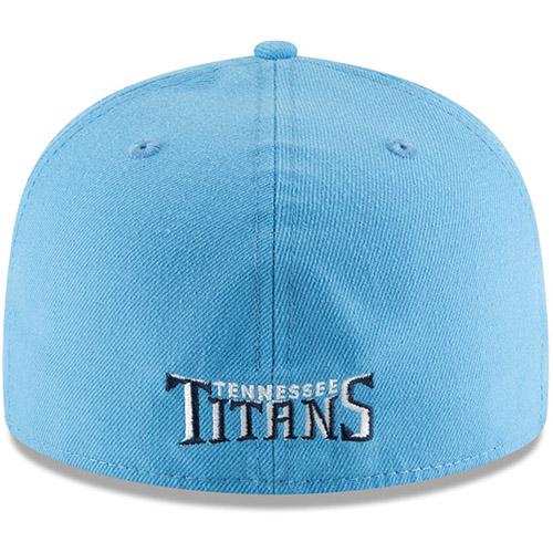 Men's New Era White Tennessee Titans Omaha 59FIFTY Fitted Hat