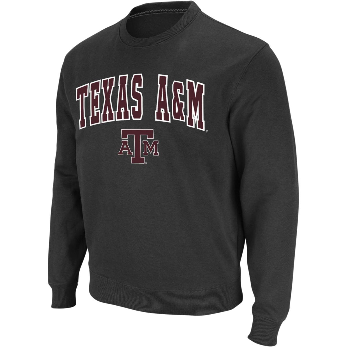 Officially Licensed Men s Texas A M Aggies Arch Logo Sweatshirt