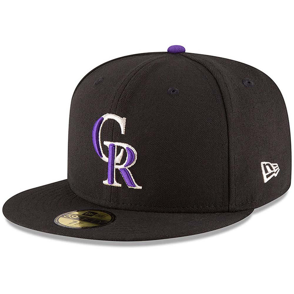 New Era Men's Colorado Rockies Purple Sport Knit