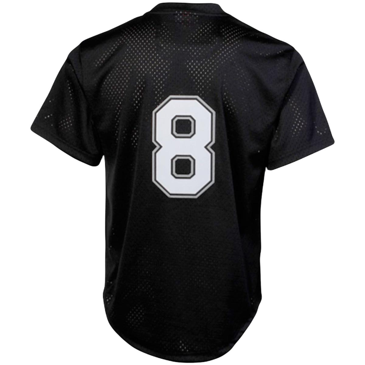 Bo Jackson Chicago White Sox Mitchell & Ness Youth Cooperstown Collection  Mesh Batting Practice Jersey - Black