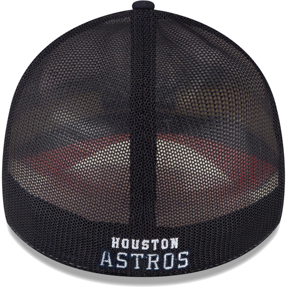 Officially Licensed MLB Houston Astros Men's Navy/White Flex Hat - 20980983