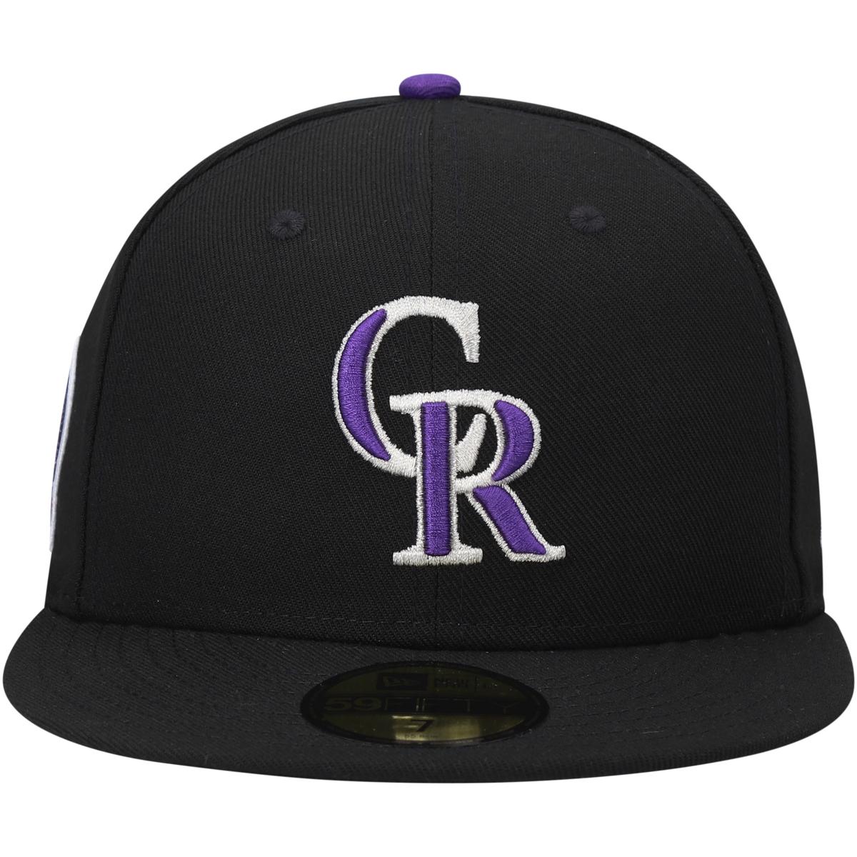 New Era Men's Colorado Rockies Purple Sport Knit