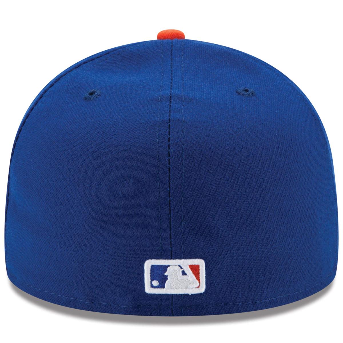 Officially Licensed MLB Men's New Era Collection Fitted Hat - Mets