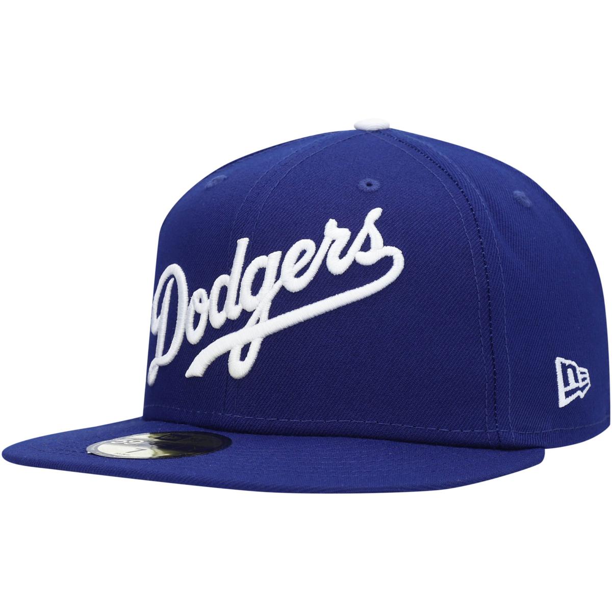 Men's New Era Olive, Blue Los Angeles Dodgers 59FIFTY Fitted Hat