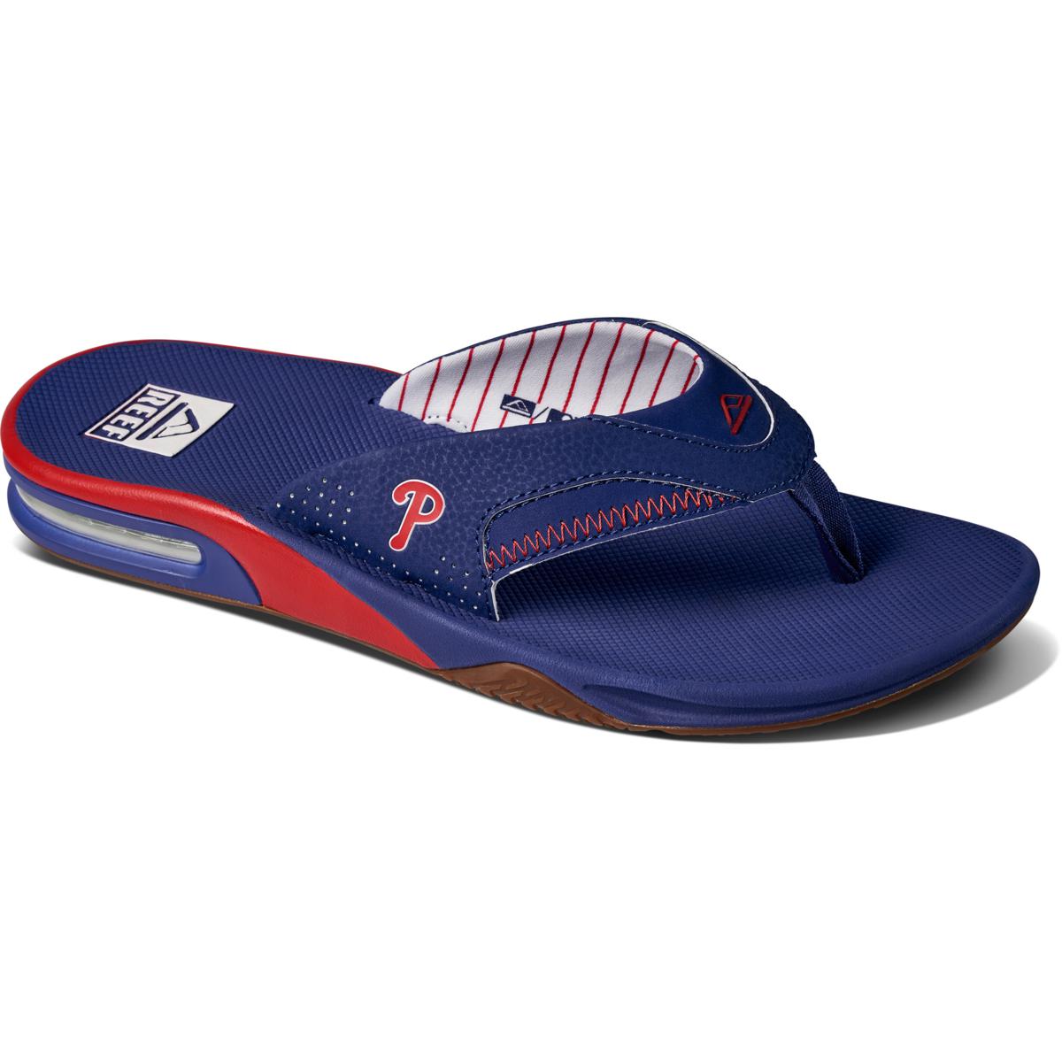 Officially Licensed MLB Men s REEF Phillies Bottle Opener Sandals