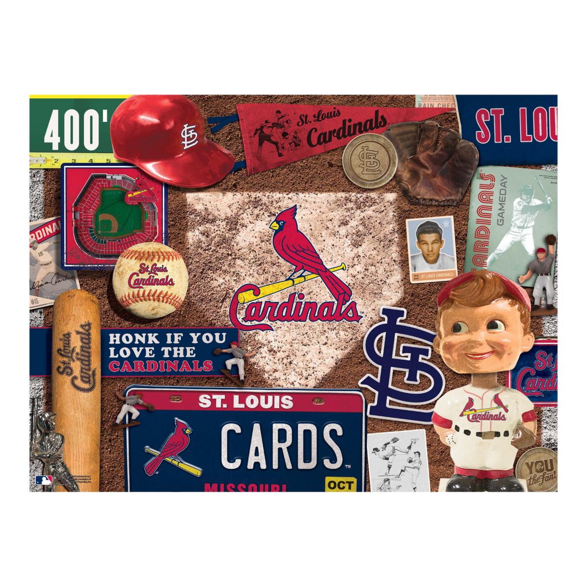 Officially Licensed MLB Logo Series Desk Pad - St. Louis Cardinals