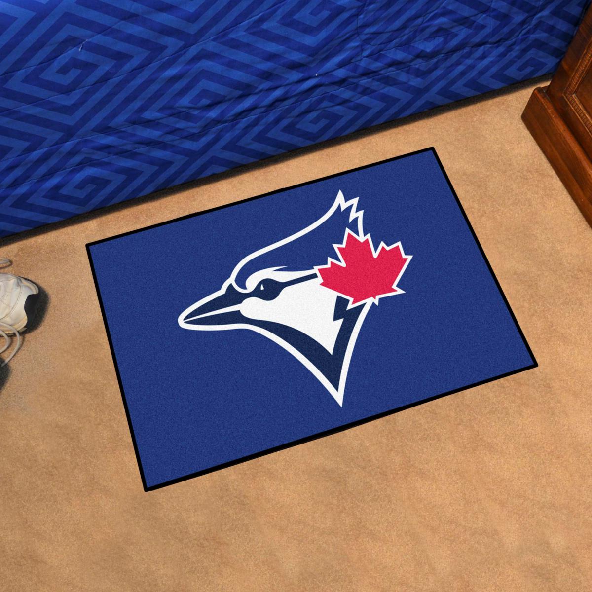 Officially Licensed MLB Mascot Rug - Cartoon Toronto Blue Jays