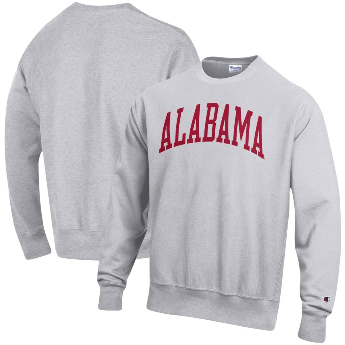 Officially Licensed NCAA Alabama Crimson Tide Gray Pullover Hoodie