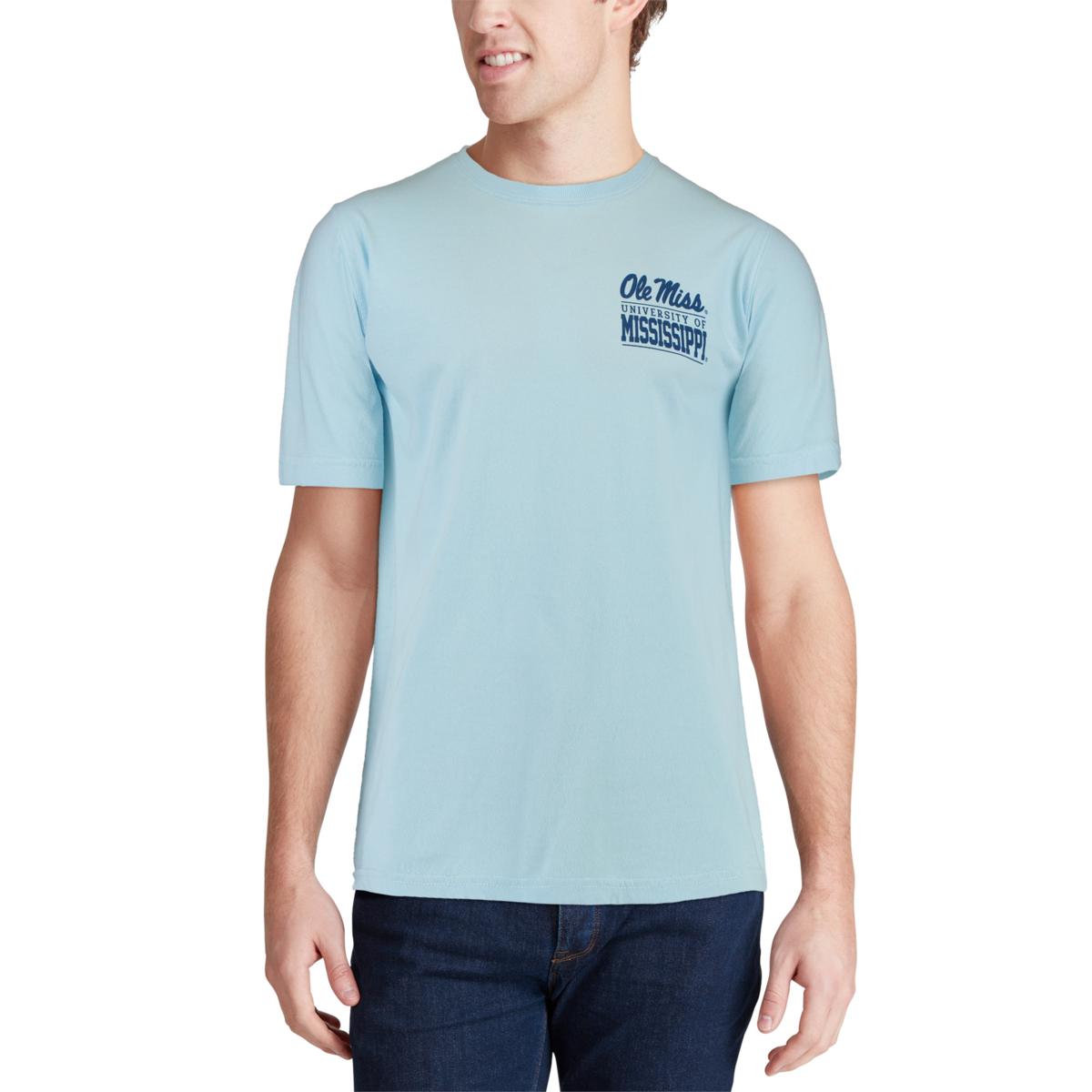 Light blue best sale ole miss shirt