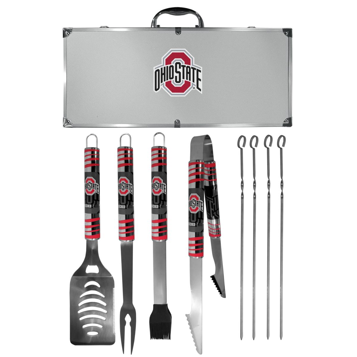 MOAMI BBQ Grill Accessories Set,18 PCS Stainless Steel Grilling Tools,16  Inches Grill Utensils Set for Men & Women