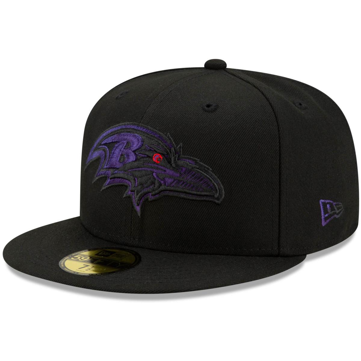 Men's New Era Purple Baltimore Ravens Team Logo T-Shirt