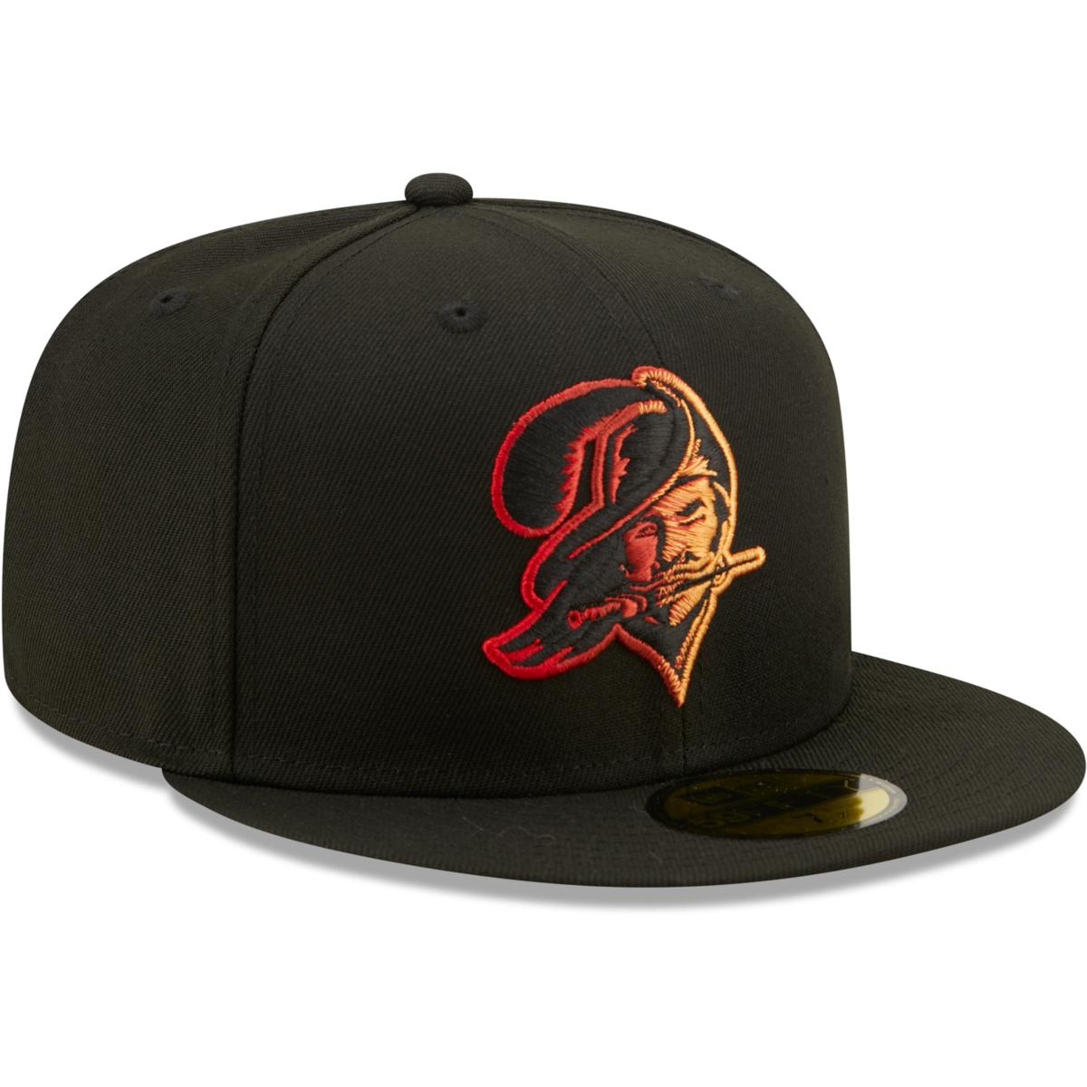 Men's New Era Black Tampa Bay Buccaneers Omaha Throwback