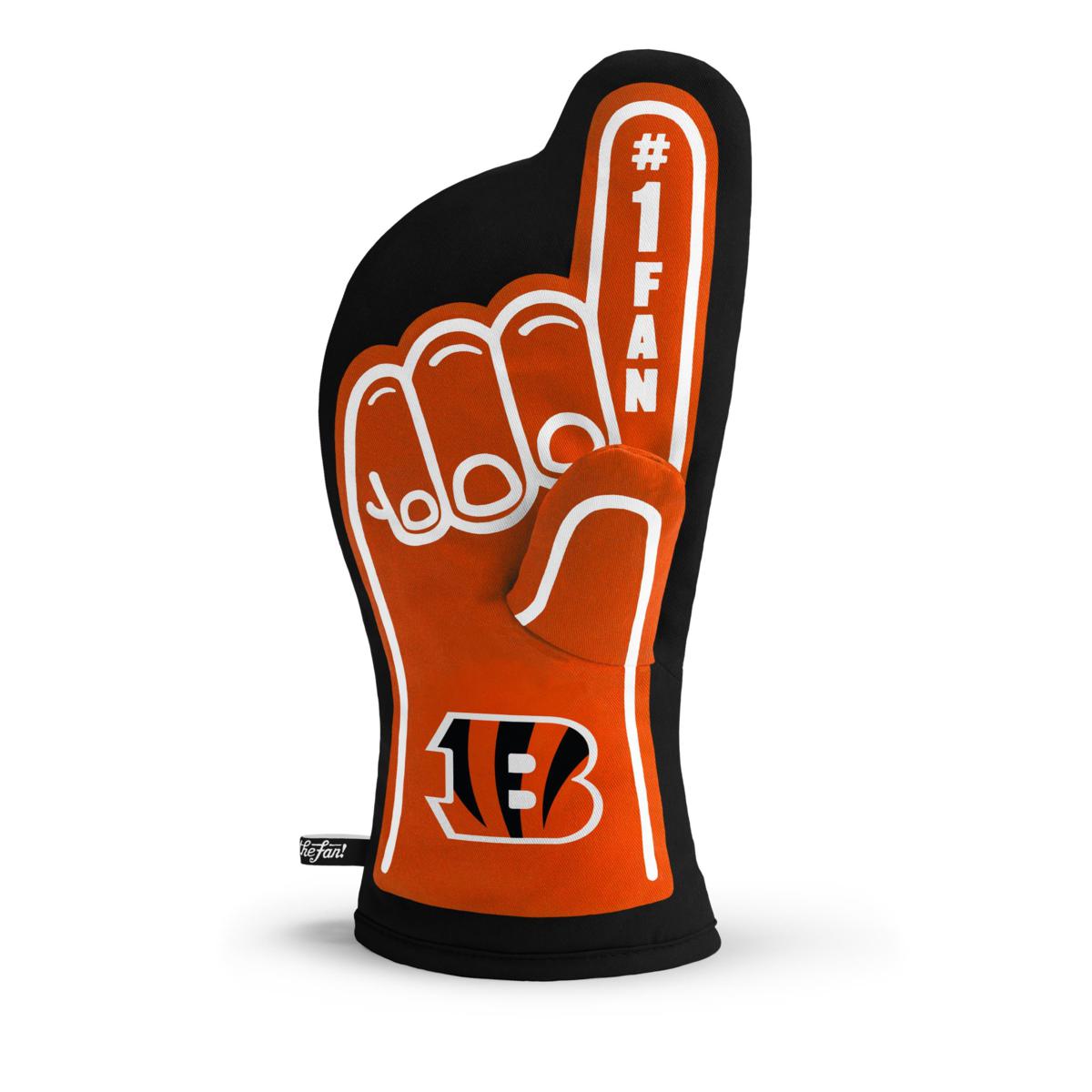 Officially Licensed NFL #1 Fan Oven Mitt - Cincinnati Bengals