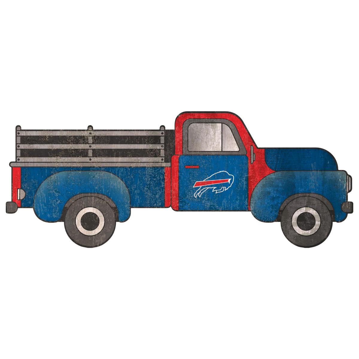 Officially Licensed NFL Team Color Sign - Buffalo Bills