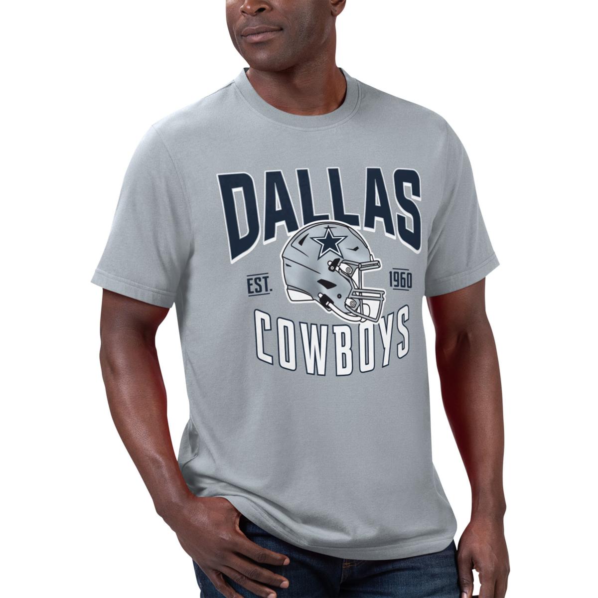 Officially Licensed NFL 3-in-1 Combo 2-pack of Crew-Neck Tees by