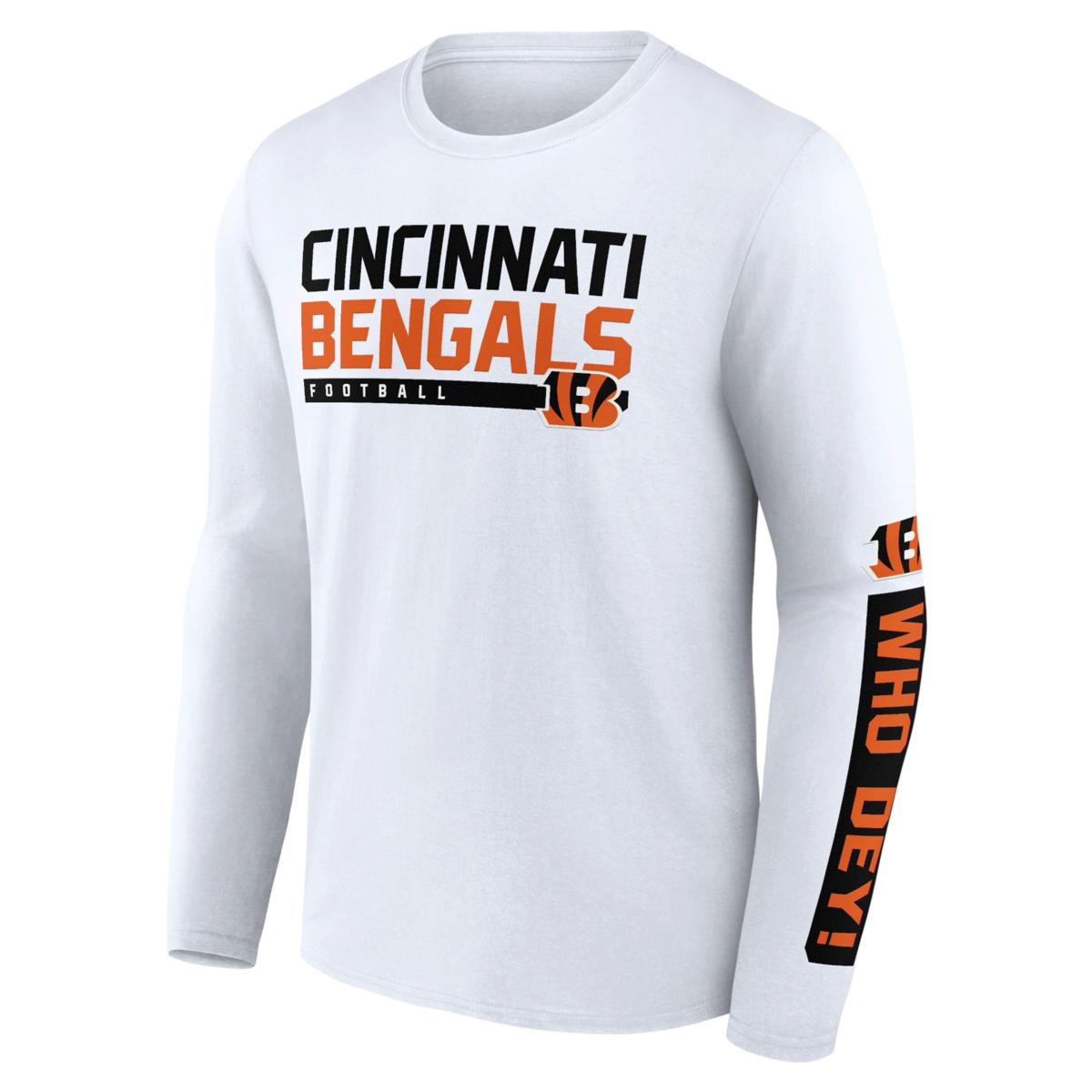 Cincinnati Bengals Fanatics Signature Unisex Super Soft Short Sleeve  T-Shirt - Black