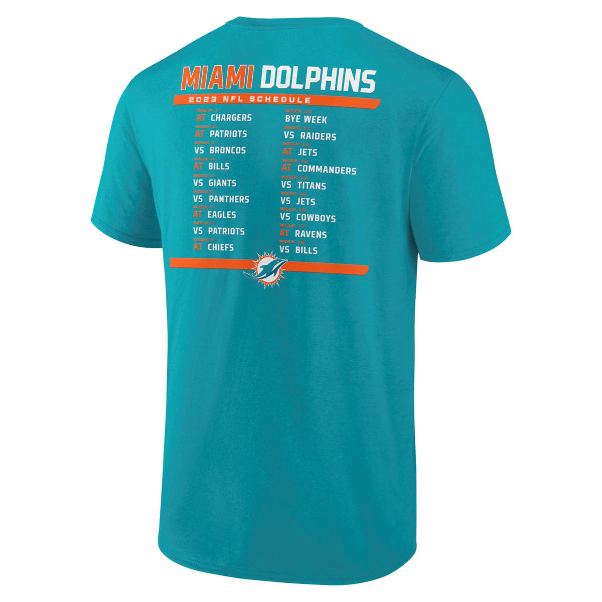 Officially Licensed NFL 3-in-1 T-Shirt Combo by Fanatics - Dolphins