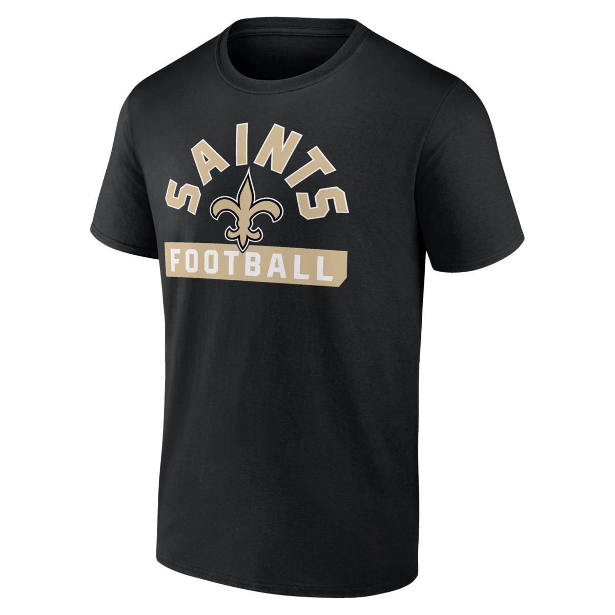 Football Fan Shop Officially Licensed NFL 3-in-1 Combo 2-Pack of Crew-Neck Tees by Glll - Saints