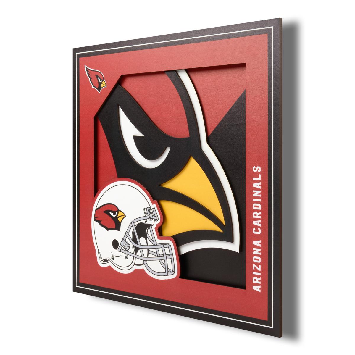 : YouTheFan NFL Arizona Cardinals Logo Series Cutting