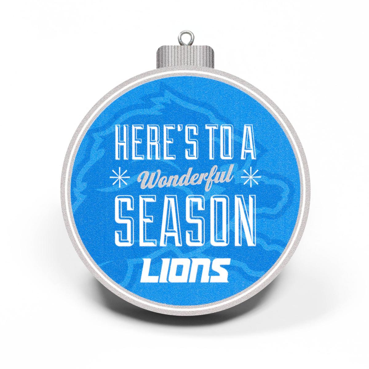 Detroit Lions 3D Stadium Ornament