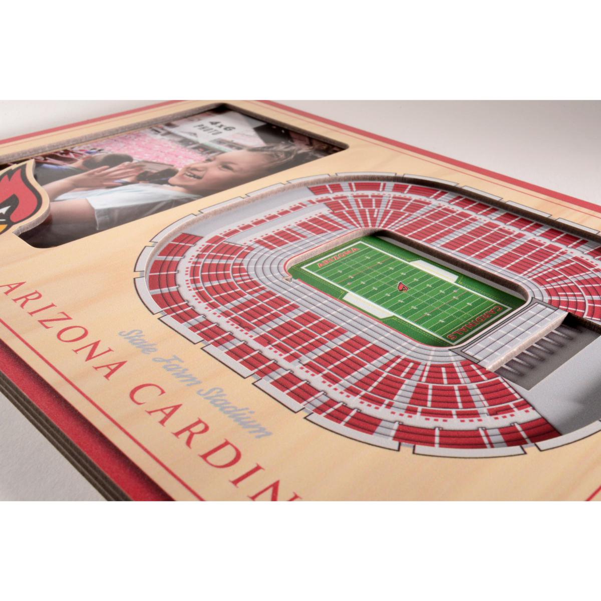 : Arizona Cardinals State Farm Stadium 8 x 10 Framed