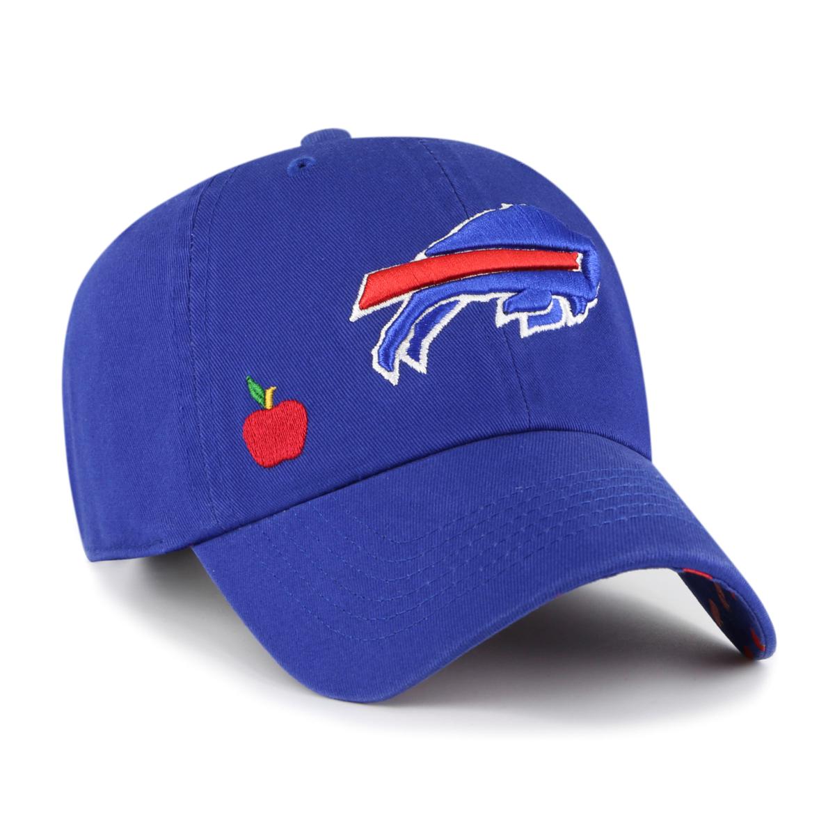 Buffalo Bills '47 Women's Confetti Clean Up Adjustable Hat - White