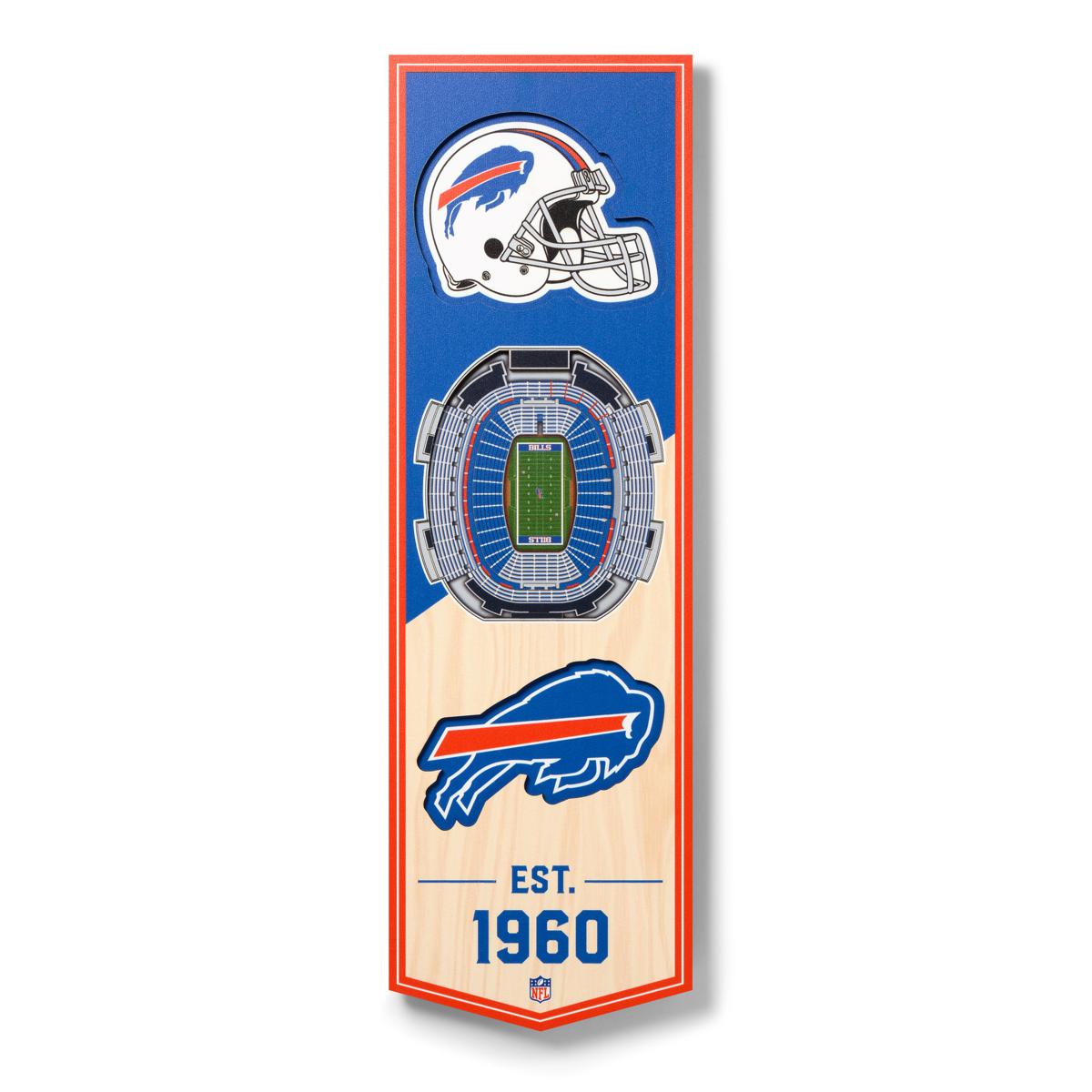 YouTheFan NFL Buffalo Bills Purebred Fans Puzzle-A Real Nailbiter (500-Piece)