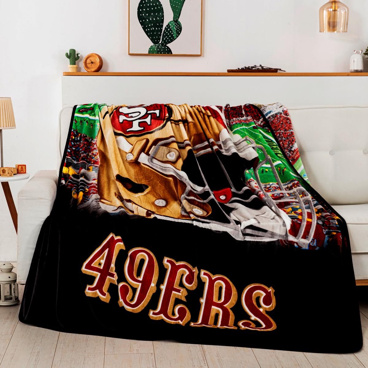 San Francisco 49ers Bedding & Blankets in San Francisco 49ers Team Shop 