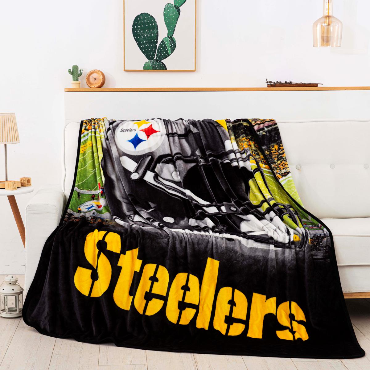 Pittsburgh Steelers NFL Oversized Throw Blanket